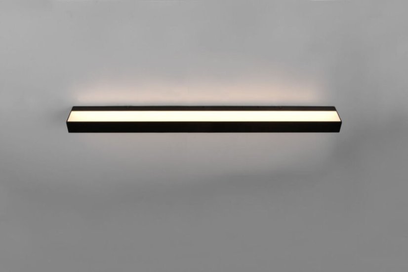 TRIO 283919032 ROCCO nástěnné svítidlo LED 13W/1400lm 3000K IP44 matná černá