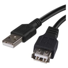Nabíjací a dátový kábel USB 2.0 USB-A/USB-A 2m čierna EMOS S70201