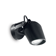 Exteriérové ​​nástěnné svítidlo Ideal lux 096476 MINITOMMY/ELIO AP1 NERO 1xGU10 23W 4000K IP66