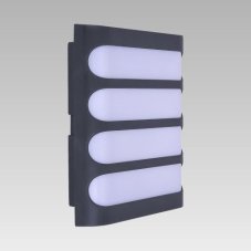 PREZENT 31650 AUSTIN exteriérové ​​nástěnné svítidlo LED / 20W, 4000K, IP65, tmavá šedá