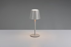 TRIO Reality R55961177 DIAZ dotyková stolná lampička v210mm SMD LED 1,6W/160lm 2700-6500K IP44 šedá