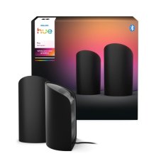 8720169385993 Philips Hue White and color Gradient Play Wall Washer stolové svítidlo 20W/1035lm 2000-6500K+RGB černá 2-set + PSU + plug
