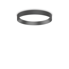 Ideal Lux 306582 FLY stropné svietidlo LED D350mm 18W 2800/2230lm 4000K čierna