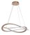 RABALUX 72282 Kallira závěsné svítidlo D620mm LED 72W/12160/3800lm 3000K zlatá, bílá
