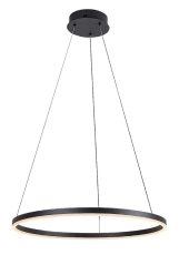 RABALUX 72301 Isaure závesné svietidlo D600mm LED 35W/2200lm 3000+4000+6500K čierna, biela