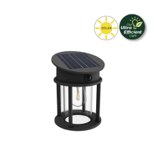 Philips 8720169361928 UltraEfficient Geri solární nástěnné svítidlo se senzorem LED 3,2W/500lm 4000K IP44 antracitová