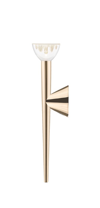 LED nástěnné svítidlo 550 lm 3000K zlaté Zuma Line BOSTON W0603-01A-F7B1