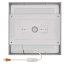 Emos ZM6143 LED NEXXO stropné/nástenné prisadené klasické svietidlo štvorec 225 × 225 × 42 mm 21W 1900lm 3000/3500/4000K biela