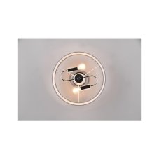 TRIO Reality R61552006 DAVOS stropné svietidlo D300mm 2xE14 chrómová, biela