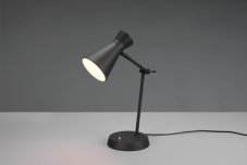 TRIO Reality R50781032 ENZO stolná lampička V500mm 1xE27 čierna matná