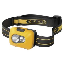 GP P8582 LED čelovka 110lm 3× AAA IP43 žluto-šedá