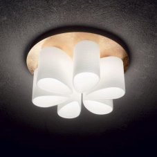 IdealLux 247779 DAISY PL6 stropné svietidlo E27 6x60W IP20 zlatá
