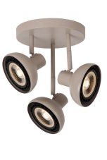 LUCIDE 30997/13/38 SENSAS stropné bodové svietidlo/spot D258mm 3xGU10 (ES111) krémová