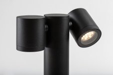 RABALUX 77113 Enol venkovní stojanové svítidlo/sloupek V440mm 2xGU10 IP44 černá