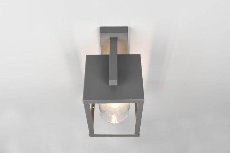 TRIO 212069142 LUNGA exteriérové nástenné svietidlo 1xE27 V335mm IP44 antracit, senzor