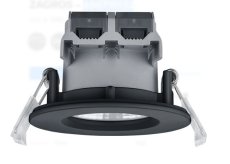 TRIO 650710132 Zagros Zápustné svítidlo 85mm LED 1X5W / 345lm 3000K IP65 černá
