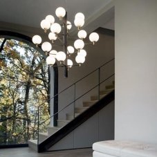 Závesné svietidlo Ideal lux 197333 COPERNICO SP20 NERO 20xG9 40W čierna