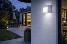 Rabalux 7479 Balimo venkovní nástěnné svítidlo LED 12W 560lm 4000K IP44 matná bílá, senzor