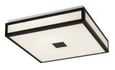 RABALUX 75031 Zoya stropné svietidlo LED 18W/1350lm 4000K IP44 čierna, biela, 300x300mm
