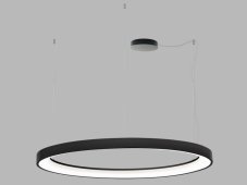 LED2 3273353DT BELLA SLIM závěsné svítidlo LED D980mm 80W/5600lm 3000-4000K TRIAC černá