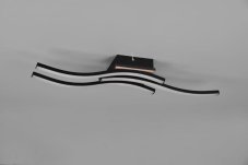 TRIO Reality R62473135 ROUTE stropné svietidlo SMD LED 3x5W/3x500lm 3000K imitácia dreva