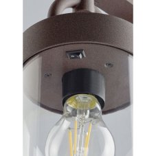 TRIO 404160124 Sambesi exteriérové ​​stojanové svítidlo E27 1x28W IP44 se soumrakovým čidlem
