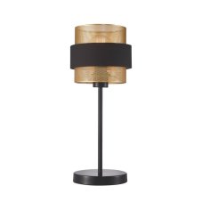 Stolní lampa 1x E27 zlatá ITALUX Bans TB-27467-1-BK-GD