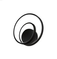 Ideal Lux 304496 OZ DALI nástenné svietidlo LED 28W 2500/1060lm 3000K čierna