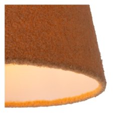 LUCIDE 10416/01/44 WOOLLY závěsné svítidlo D280mm 1xE27 černá, okrová žlutá