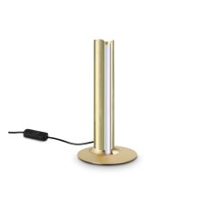 Stolná lampa LED 3000K mosadzná IP20 Ideal Lux DORICA 362533