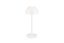 TRIO Reality R54106131 RICARDO vonkajšia dotyková stolná lampa SMD LED V300mm 1,7W/240lm 3000K IP54 biela matná, nabíjateľná batéria, USB-C port