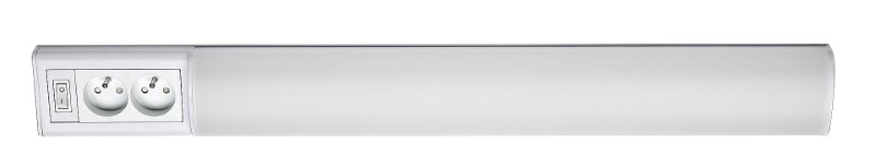 RABALUX 78041 Bath 2E svietidlo pod kuchynskú linku so zásuvkou š700mm LED 15W/1300lm 4000K biela