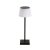 Immax 08492L BONITO stolní svítidlo LED 4W 200lm 3000-6000K IP 44, bílá, černá, solární panel, stmívatelná