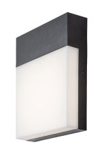 RABALUX 77097 Gimone vonkajšie nástenné svietidlo LED 10W/570lm 4000K IP44 čierna, biela