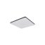 GLOBO SMART LIGHT 48025OBSH ULLY stropné svietidlo LED 485x485mm 24W/1400lm 2700-6500K biela, čierna, diaľkový ovládač