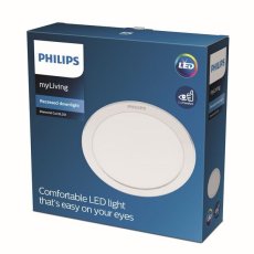 Philips 8719514250161 DIAMOND CUT zápustní bodové svítidlo LED D165mm 17W/1500lm 3000K bílá