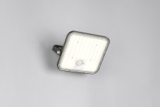 TRIO Reality R22189132 ACORA solárne nástenné svietidlo so senzorom SMD LED 18W/2600lm 4000K IP65 čierna matná, diaľkový ovládač, hybrid