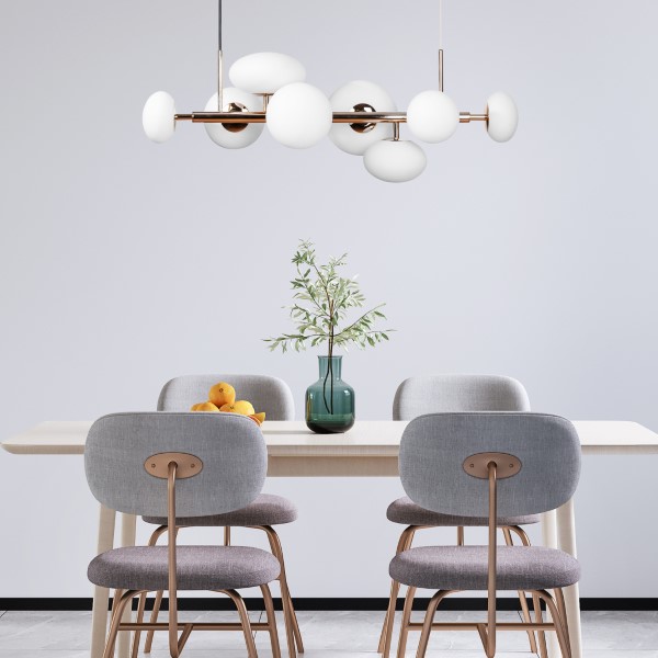 Závesné svietidlo 8x G9 zlaté Zuma Line OMI 1193