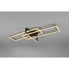 TRIO 620310308 SALINAS stropní svítidlo LED 34W/3900lm 3000K mosaz, switchdimmer