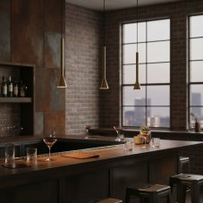 Ideal Lux 279794 DIESIS závěsné svítidlo LED D60mm 7W/660lm 3000K saténová mosaz Ideal Lux 279794 DIESIS závěsné svítidlo LED D60mm 7W/660lm 3000K saténová mosaz