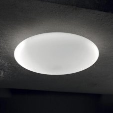 Stropné svietidlo Ideal lux 009223 SMARTIES BIANCO PL1 D33 1xE27 60W