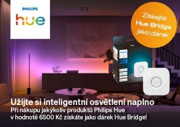 Získejte zdarma Philips Hue Bridge a odemkněte sílu chytrého osvětlení