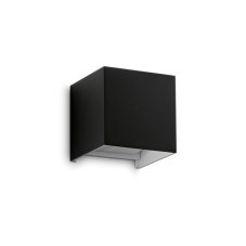 Vonkajšie nástenné svietidlo LED 4000K čierna IP54 Ideal Lux ATOM 366845