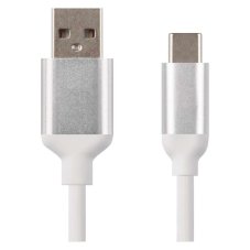 Nabíjací a dátový kábel USB 2.0 USB-A/USB-C 1m biela EMOS SM7025W