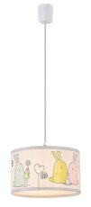 RABALUX 72166 Flappy závesné svietidlo detské D280mm 1xE27 biela, viacfarebná