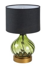 RABALUX 74033 Pirelo stolní lampička D200mm 1xE14 zelená, černá