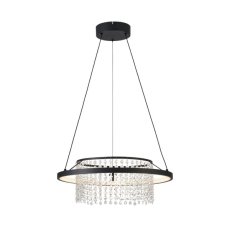 RABALUX 72353 Maribell závesné svietidlo D480mm LED 40W/5000/2250lm 3000-4000K čierna, DIP switch