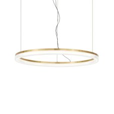 Ideal Lux 314921 CROWN závěsné svítidlo LED D800mm 42W 4300/3400lm 3000K mosazná