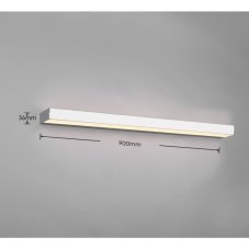 TRIO 283919006 ROCCO nástenné svietidlo LED 13W/1400lm 3000K IP44 chróm