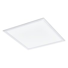 Eglo 98129 Salobrena 1 nastal / Stropní svítidlo LED 21W / 2700lm 4000K hliník / bílá stimev.